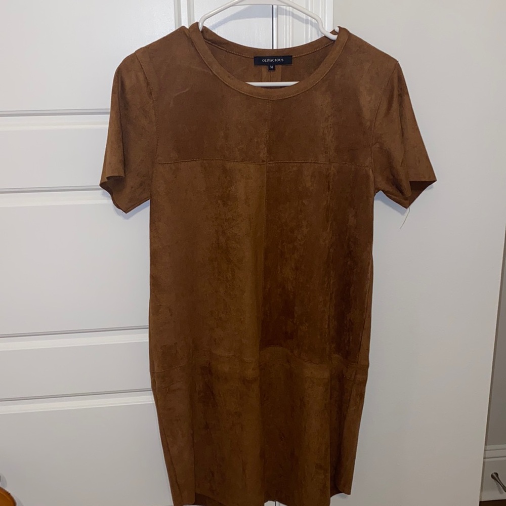 Brown Corduroy Dress